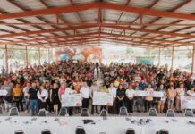 Beto Granados destaca el compromiso de la Presidenta Claudia Sheinbaum con la educación durante entrega de tarjetas de la Beca “Rita Cetina”