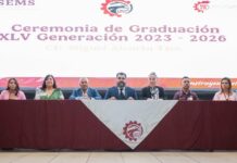 Celebran graduación del CBTis No. 125