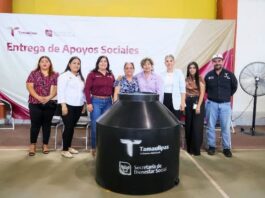 Llevan apoyos sociales a Camargo y Miguel Alemán