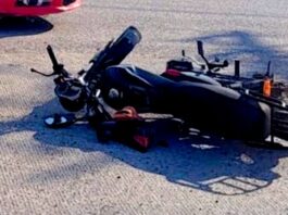 Accidente deja una persona lesionada y daños materiales