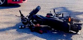 Accidente deja una persona lesionada y daños materiales