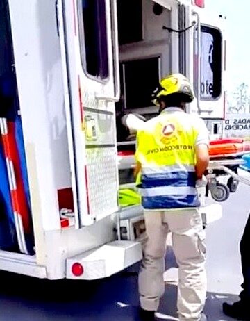 Accidente en carretera a Monterrey deja un lesionado y daños materiales