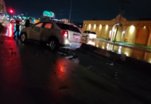 Accidente vial deja lesionados y daños en carretera Río Bravo-Reynosa