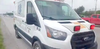 Accidente vial deja un lesionado y daños en carretera Río Bravo-Reynosa