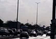 Accidentes dejan caos vial en carretera Río Bravo-Reynosa