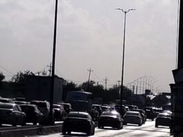 Accidentes dejan caos vial en carretera Río Bravo-Reynosa