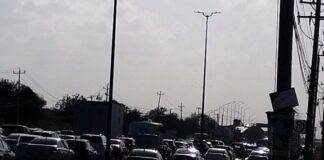 Accidentes dejan caos vial en carretera Río Bravo-Reynosa