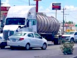 Chocan en carretera Río Bravo-Reynosa dejando daños materiales
