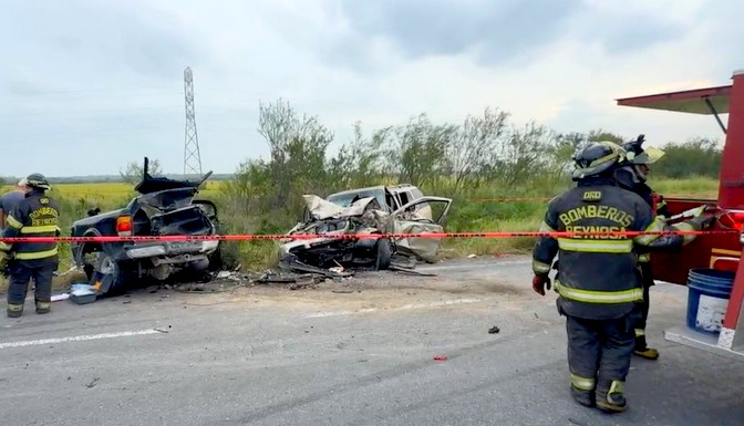 Encontronazo en la Ribereña deja un muero, lesionados y daños materiales (1)
