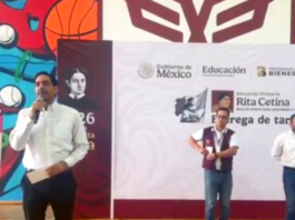 Entrega Carlos Peña Ortiz becas “Rita Cetina” a miles de estudiantes en el Polideportivo Reynosa