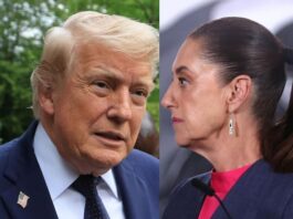 Trump dice que México “perdió el control” ante los cárteles, afirma que Sheinbaum está “muy asustada” y anticipa ofensiva contra drogas por tierra