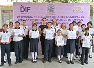 Clausura Presidenta del DIF Tampico Ciclo 2025-2026 de la Red de Impulsores de la Transformación