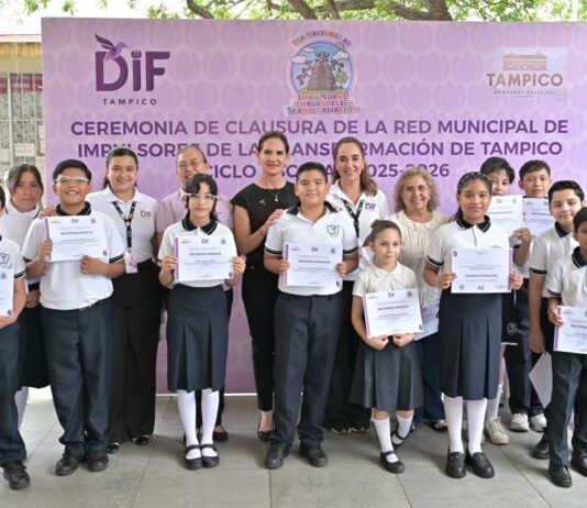 Clausura Presidenta del DIF Tampico Ciclo 2025-2026 de la Red de Impulsores de la Transformación