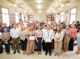 Reafirma Mónica Villarreal compromiso con el desarrollo sustentable al entregar la Medalla al Mérito Ecológico 2026