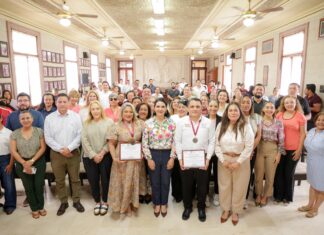 Reafirma Mónica Villarreal compromiso con el desarrollo sustentable al entregar la Medalla al Mérito Ecológico 2026