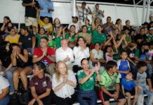 Mónica Villarreal transforma el deporte en las colonias; Mundial Social deja 15 canchas rehabilitadas
