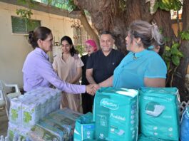 Entrega DIF Tampico Apoyos a la Casa de Retiro del Adulto Mayor San Marcos
