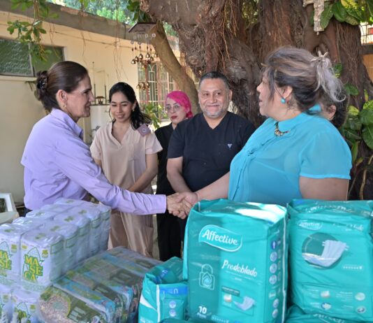Entrega DIF Tampico Apoyos a la Casa de Retiro del Adulto Mayor San Marcos