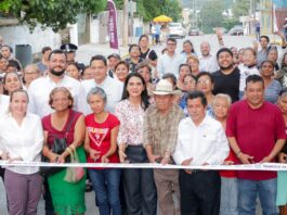 Después de más de 50 años, vecinos de la colonia Arenal reciben obra de pavimentación