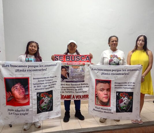Dan testimonio madres buscadoras, no pierden la esperanza de encontrarlo