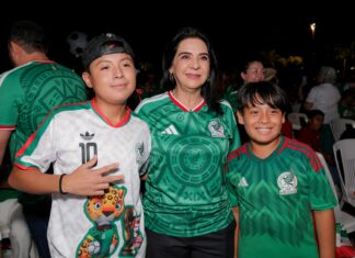 Reúne Tampico a familias tampiqueñas para vivir la pasión mundialista