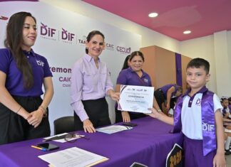 Encabeza Presidenta del DIF Tampico Emotiva Graduación de 29 niños CECUDI