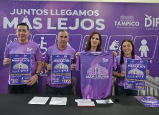 Conmemorará DIF Tampico 101 años de su emblemático edificio con la carrera atlética “Juntos Llegamos más Lejos”