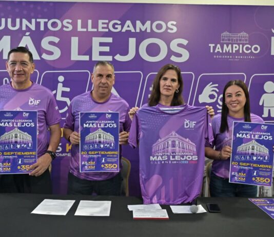 Conmemorará DIF Tampico 101 años de su emblemático edificio con la carrera atlética “Juntos Llegamos más Lejos”