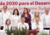 Presenta Mónica Villarreal avances de Tampico en salud e inclusión ante el Consejo Estatal de la Agenda 2030