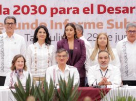 Presenta Mónica Villarreal avances de Tampico en salud e inclusión ante el Consejo Estatal de la Agenda 2030