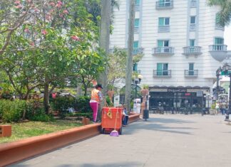 Ante altas temperaturas toman medidas para evitar golpe de calor en trabajadores de servicios públicos