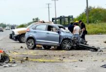 Muere persona en trágico accidente en carretera San Fernando-Reynosa