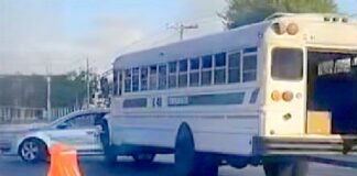 Se impactan en carretera Río Bravo-Reynosa dejando caos vial