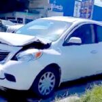 Se impactan unidades en carretera Reynosa-Matamoros dejando daños (3)