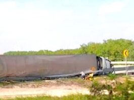 Vuelca tráiler en el temible “Viaducto de la Muerte”
