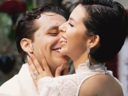 Las dos bodas de Christian Nodal y Ángela Aguilar