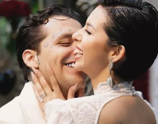 Las dos bodas de Christian Nodal y Ángela Aguilar