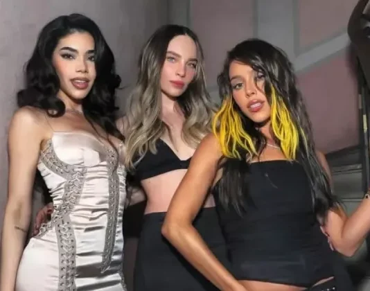 Kenia OS explica por qué aún no sale el tema que grabó con Belinda y Danna Paola