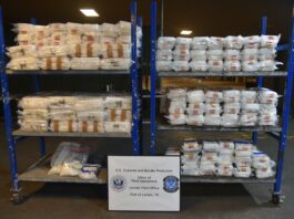 Decomisan en puente comercial de Laredo 10 millones de dólares en droga