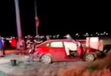 Accidente deja daños materiales en carretera San Fernando-Reynosa