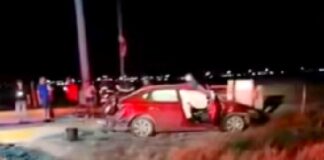 Accidente deja daños materiales en carretera San Fernando-Reynosa