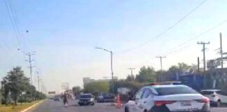 Accidente vial deja daños en boulevard Oriente