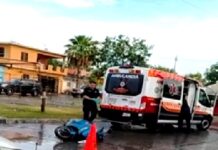 Accidente vial deja una persona lesionada y daños
