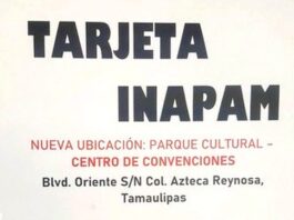 Convocan a adultos mayores de Reynosa a tramitar la credencial del INAPAM