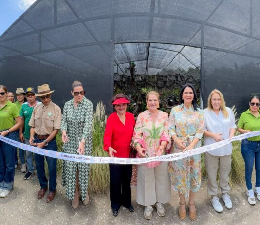 Mónica Villarreal inaugura el Bromeliario y fortalece la oferta turística y ambiental de Tampico