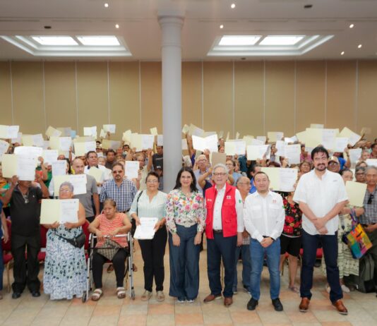 Entrega Mónica Villarreal certeza jurídica a más de 700 familias con cancelación de hipotecas