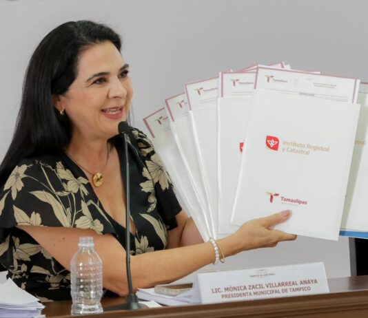 Mónica Villarreal hace historia al otorgar certeza jurídica a 101 inmuebles del patrimonio municipal