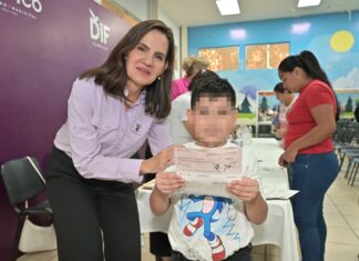 Reciben menores con discapacidad beca “Inclusión Tamaulipas” con el respaldo del DIF Tampico y DIF Tamaulipas