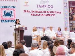 Entrega Mónica Villarreal tercera edición de distintivos “Hecho en Tampico”; suman 180 empresas certificadas