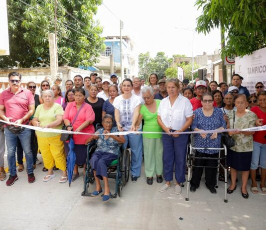 Gobierno de Mónica Villarreal responde a demanda de más de 45 años en la colonia Niños Héroes